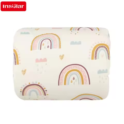 Coussin d'allaitement croissant en coton doux