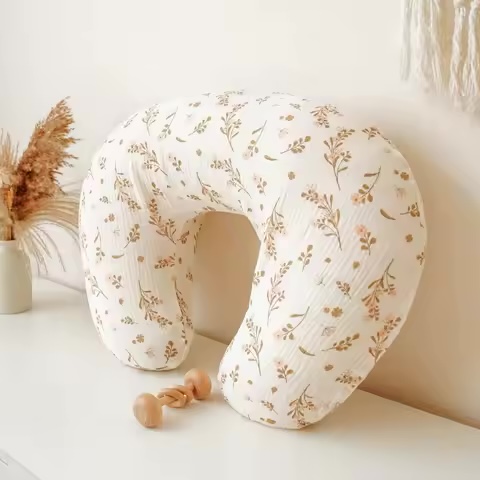Housse de rechange pour coussin d'allaitement