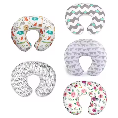 Lot de 2 taies détachables motifs enfantins