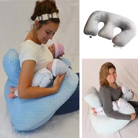 Coussin d'allaitement double pour jumeaux